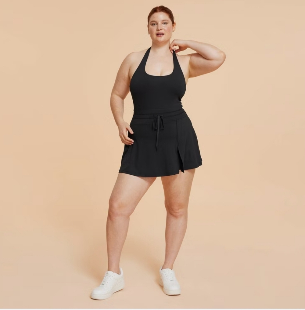 Blogilates Women's Game Set Match Halter Active Dress